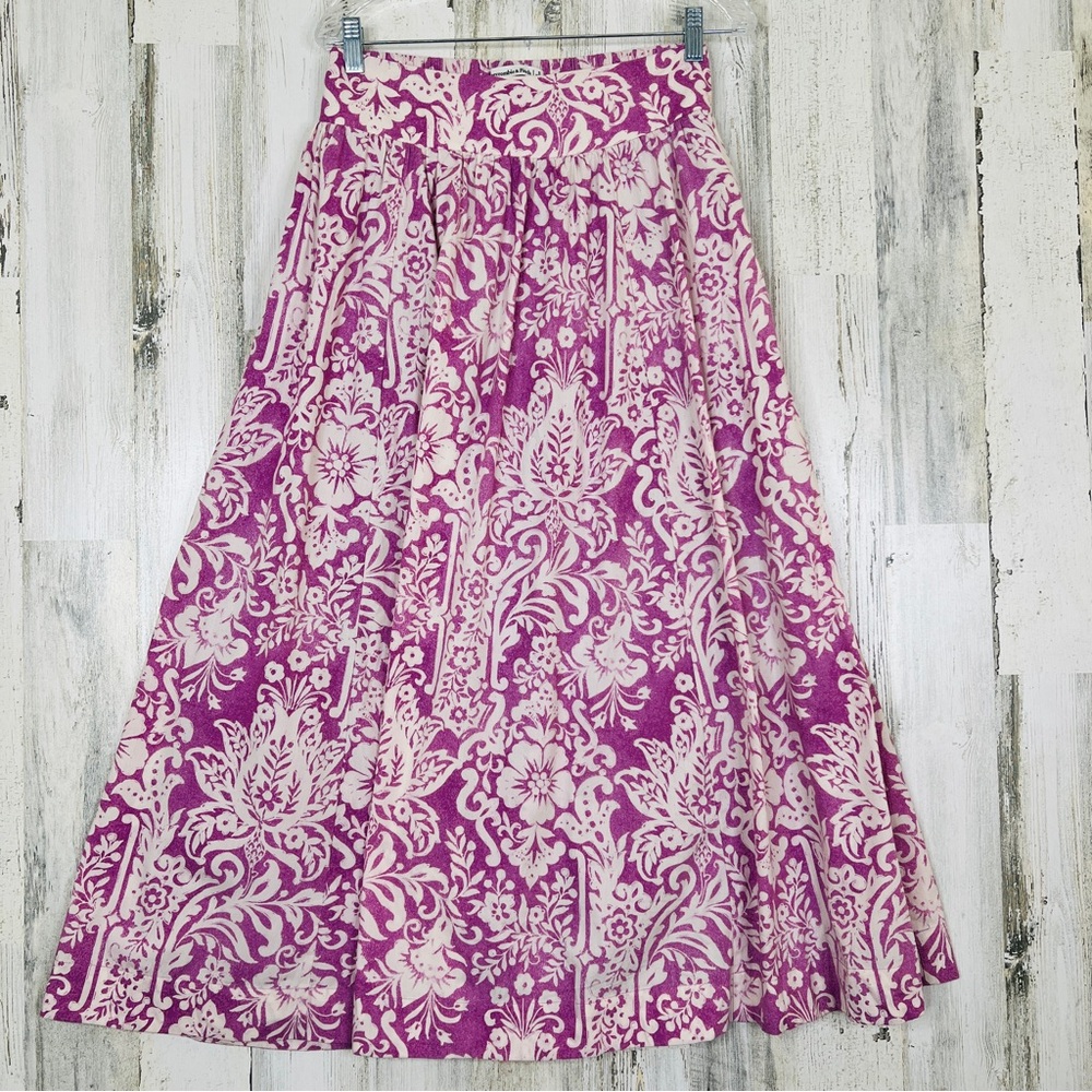 Abercrombie & Fitch Floral Peasant Skirt Women’s Small Boho Flowy‎ Modest Midi